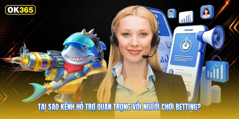 Tại Sao Kênh Hỗ Trợ Quan Trọng Với Người Chơi Betting?